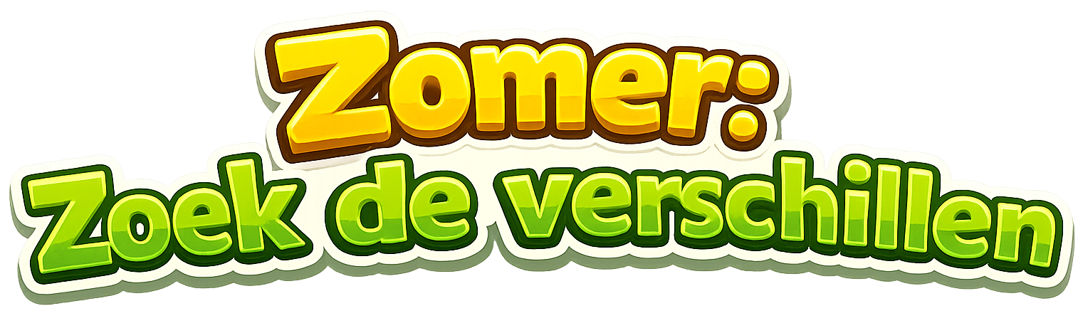 Zomer: Zoek de verschillen