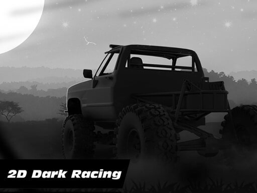Exciting 2D Dark Racing game scene with fast motorcycles