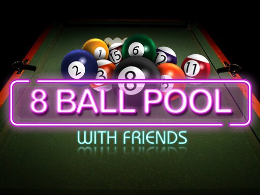 Exciting game of 8 Ball Pool with friends, colorful billiard balls, and a vibrant pool table