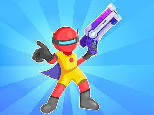 Action-packed scene from Ace Brawl Battle 3D with colorful fighters