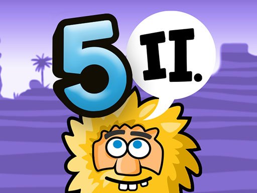 Adam and Eve 5 Part 2 - Adam navigating through a colorful adventure