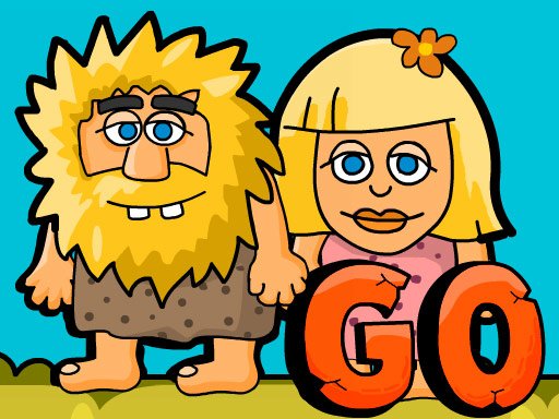 Adam and Eve on a thrilling adventure through jungles and caves