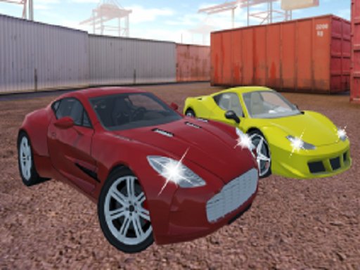 Exciting scene of Ado Cars Drifter 2 with cars drifting on a vibrant racetrack