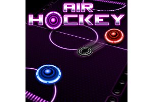 Exciting air hockey action with fast-paced gameplay