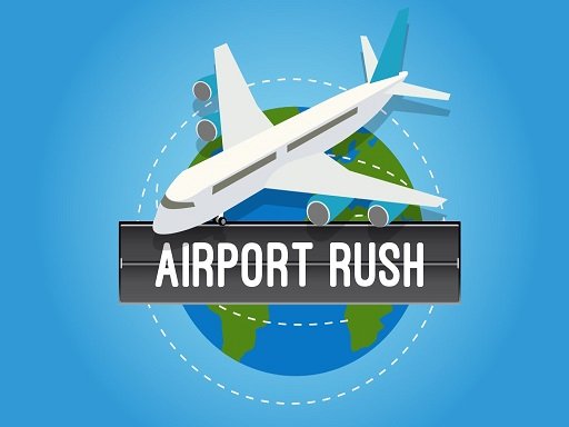 Exciting scene of players managing planes at a busy airport