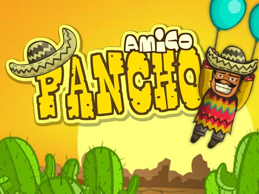 Amigo Pancho escaping a canyon with fun physics puzzles