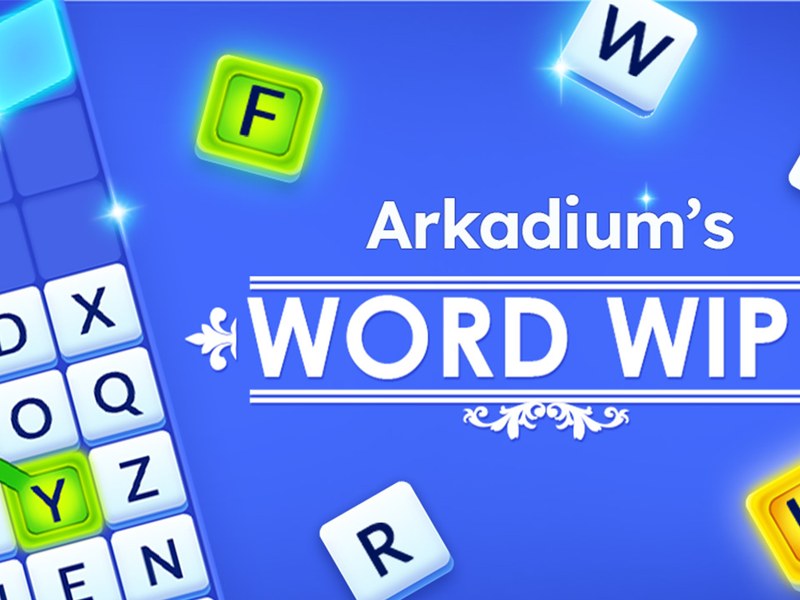 Exciting gameplay of Arkadium's Word Wipe with colorful letters