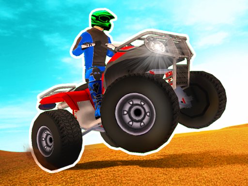 Exciting ATV racing through muddy forests and steep hills