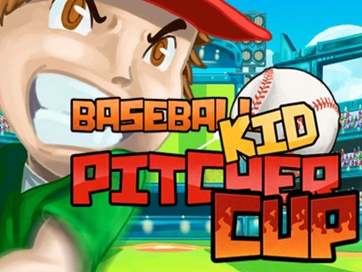 Exciting scene of a young pitcher throwing a baseball in a game
