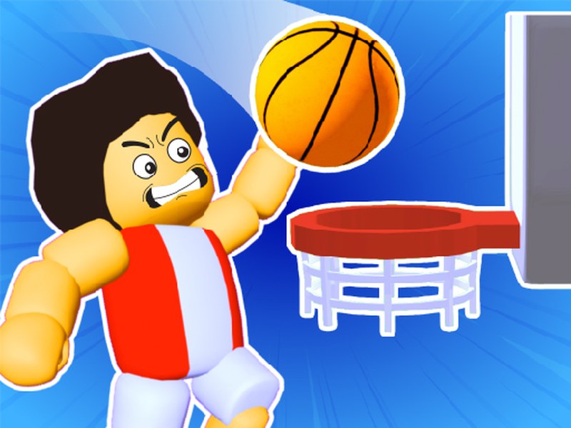 Exciting action in Basket Sport Stars with colorful characters shooting hoops