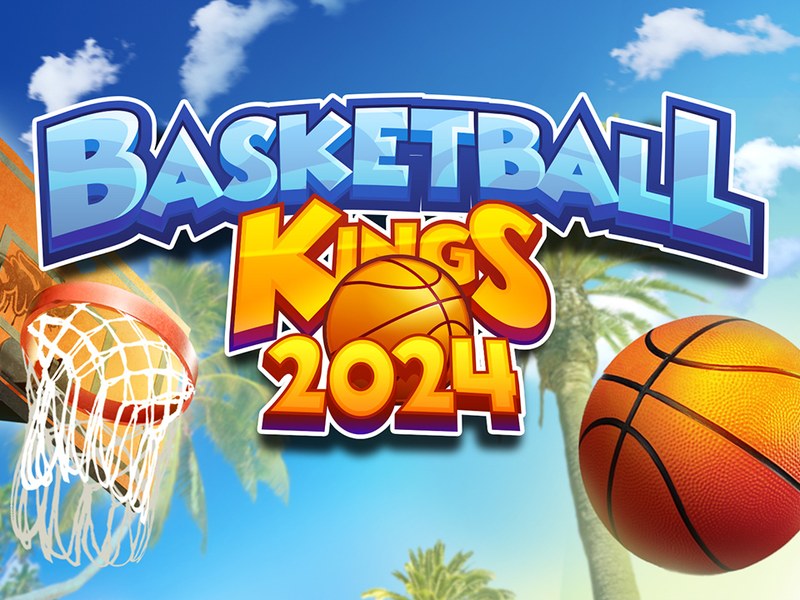 Exciting Basketball Kings 2024 gameplay with players shooting hoops