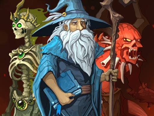 Exciting scene from Battle Heroes 3 with warriors and magic