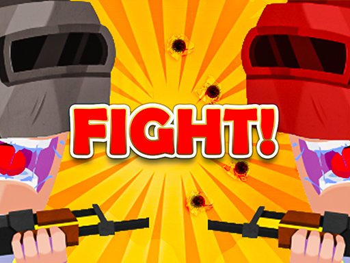 Exciting scene from Battle Royale Noob vs Pro with colorful characters battling