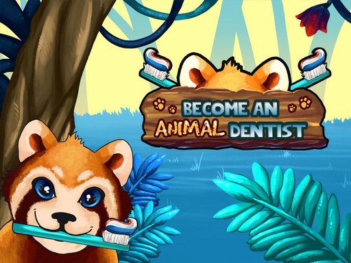 Become An Animal Dentist - colorful screenshot with happy animals