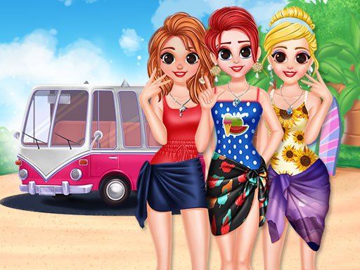 Besties Summer Vacation - fun summer adventure with friends