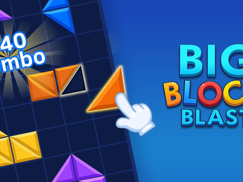 Exciting gameplay of Big Block Blast with colorful blocks and shapes