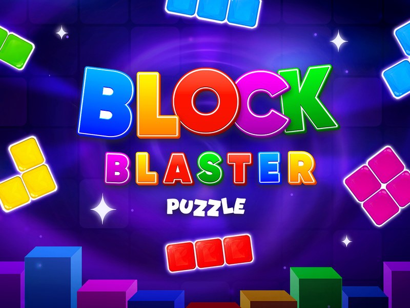 Colorful blocks explode in a fun puzzle game scene