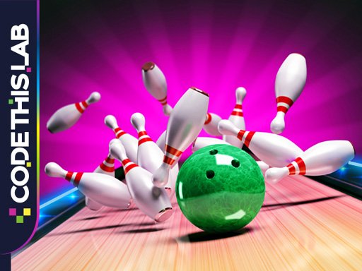 Exciting scene of players bowling in Bowling Hero Multiplayer
