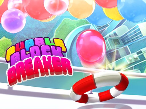 Colorful bubbles bursting in a fun game scene