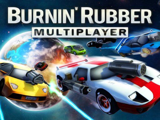 Exciting car battle arena with colorful cars racing