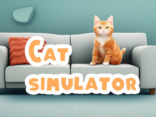 Exciting scene of a playful cat on an adventure