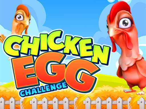 Exciting scene of kids racing to collect eggs in the game
