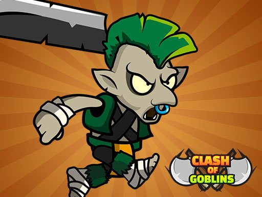 Exciting scene from Clash of Goblins with colorful goblins battling