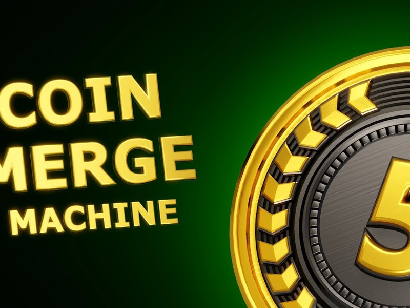 Exciting gameplay of Coin Merge Machine with colorful coins merging