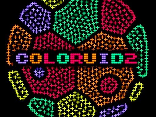 COLORUID game screenshot featuring colorful puzzle gameplay