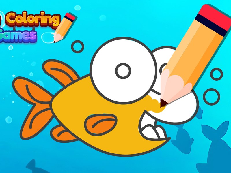 Cute Coloring Games — vibrant screenshot with colorful artwork
