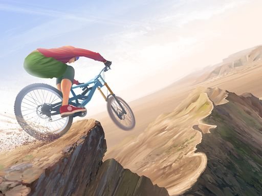 Cycle Extreme — thrilling mountain biking action screenshot