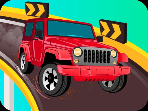 Exciting race scene in Dangerous Speedway Cars with fast cars and obstacles