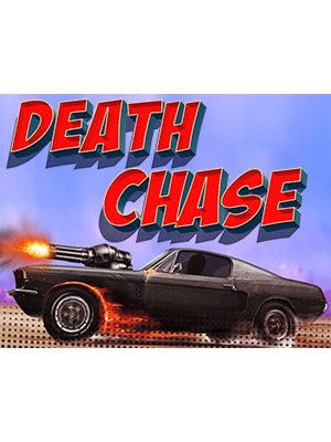 Exciting scene from Death Chase featuring motorcycles racing on a thrilling track