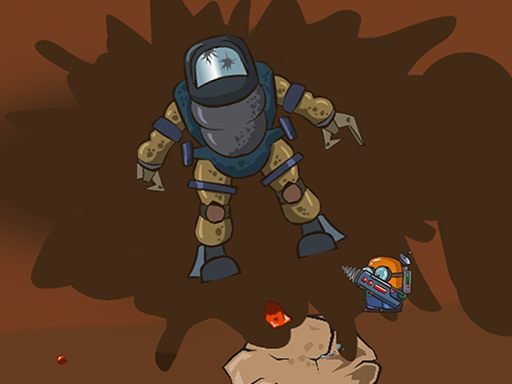 Diggy digging deep underground in a colorful adventure