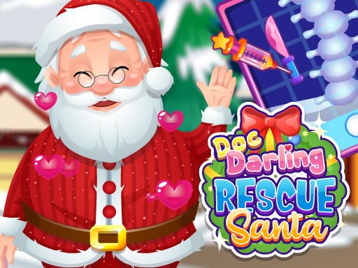 Doc Darling Santa Surgery — a fun scene of Santa getting treated