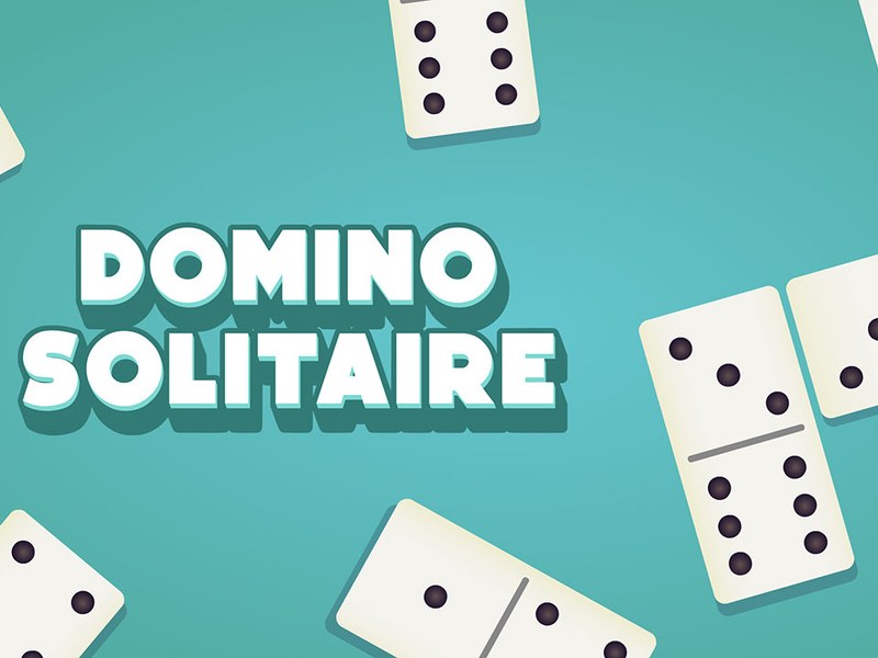Domino Solitaire — colorful game screenshot with domino pieces