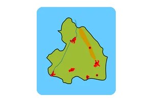 Interactive map of Drenthe showing cities and towns