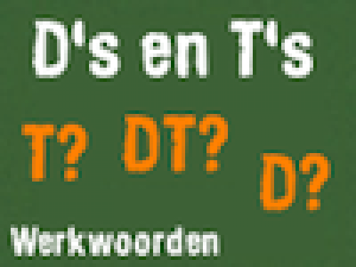 D's and T's — vibrant game screenshot with colorful letters