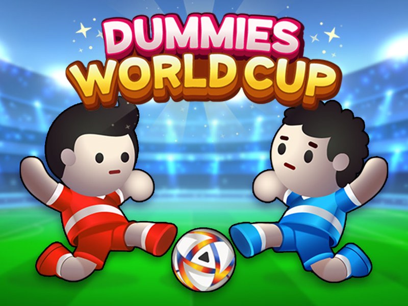 Dummies World Cup — fun soccer game with silly characters