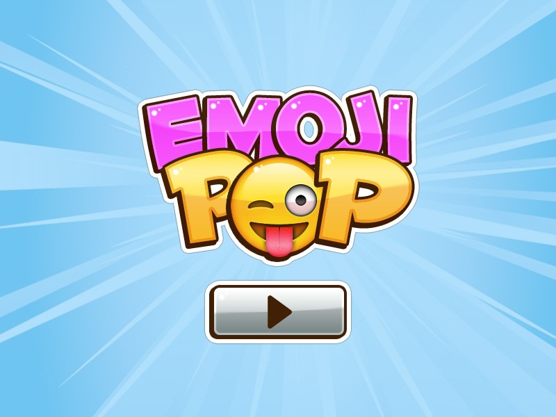 Exciting gameplay of Emoji Pop with colorful emojis bursting