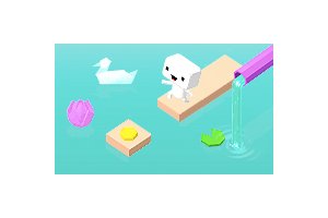Endless Lake — exciting gameplay as you jump over water