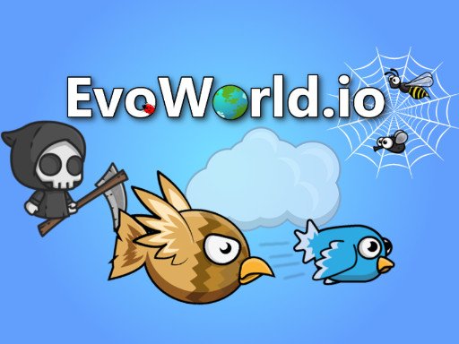 EvoWorld.io — exciting gameplay scene with colorful animals