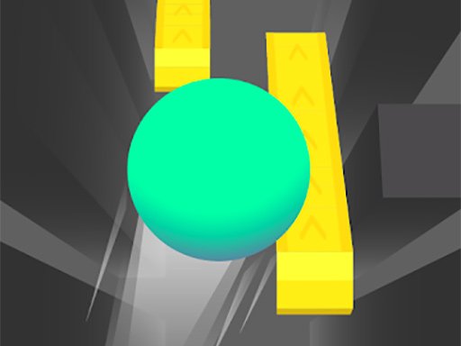 Exciting gameplay scene of Fall Ball with colorful obstacles