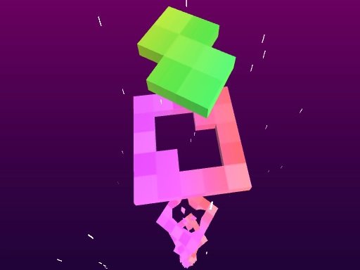 Falling Shape — colorful shapes falling and being caught