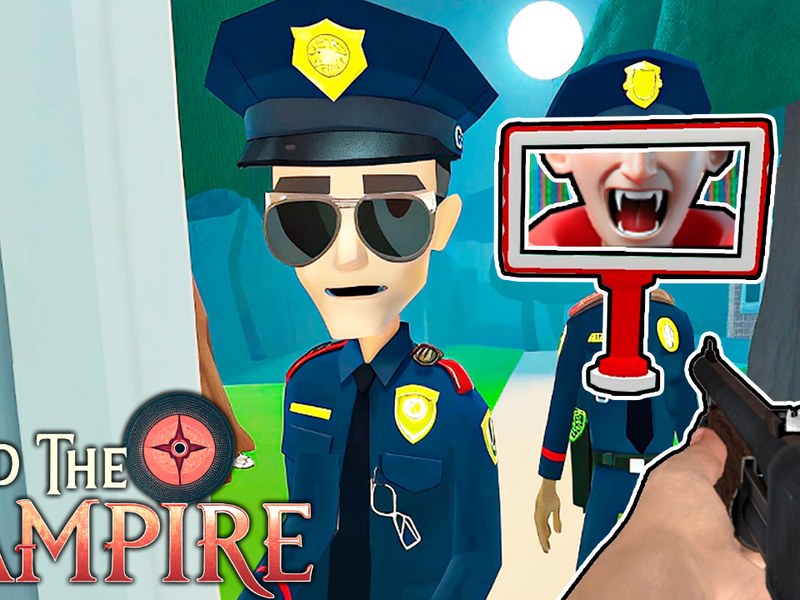 Find the Vampire — thrilling scene of vampire hunting in a city
