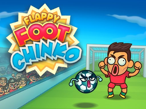 Exciting gameplay of Flappy FootChinko with colorful soccer elements