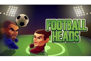 Football Heads — colorful screenshot of the funny soccer game