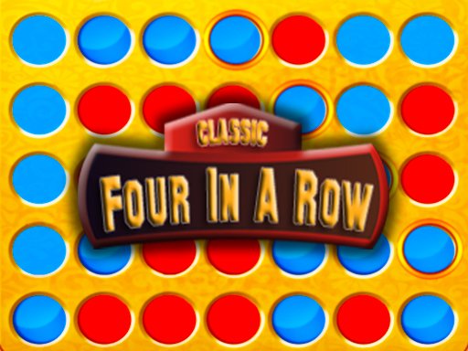 Exciting game of Connect Four with colorful discs in action