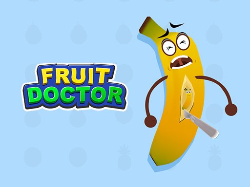 Fruit Doctor — a fun scene of a doctor treating fruity patients