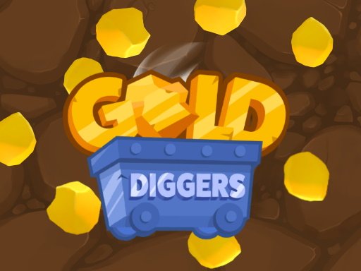 Exciting scene of a miner digging for gold in a vibrant underground
